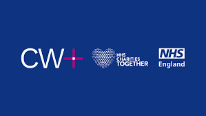 CW+ NHS Charities Together and NHS England logos