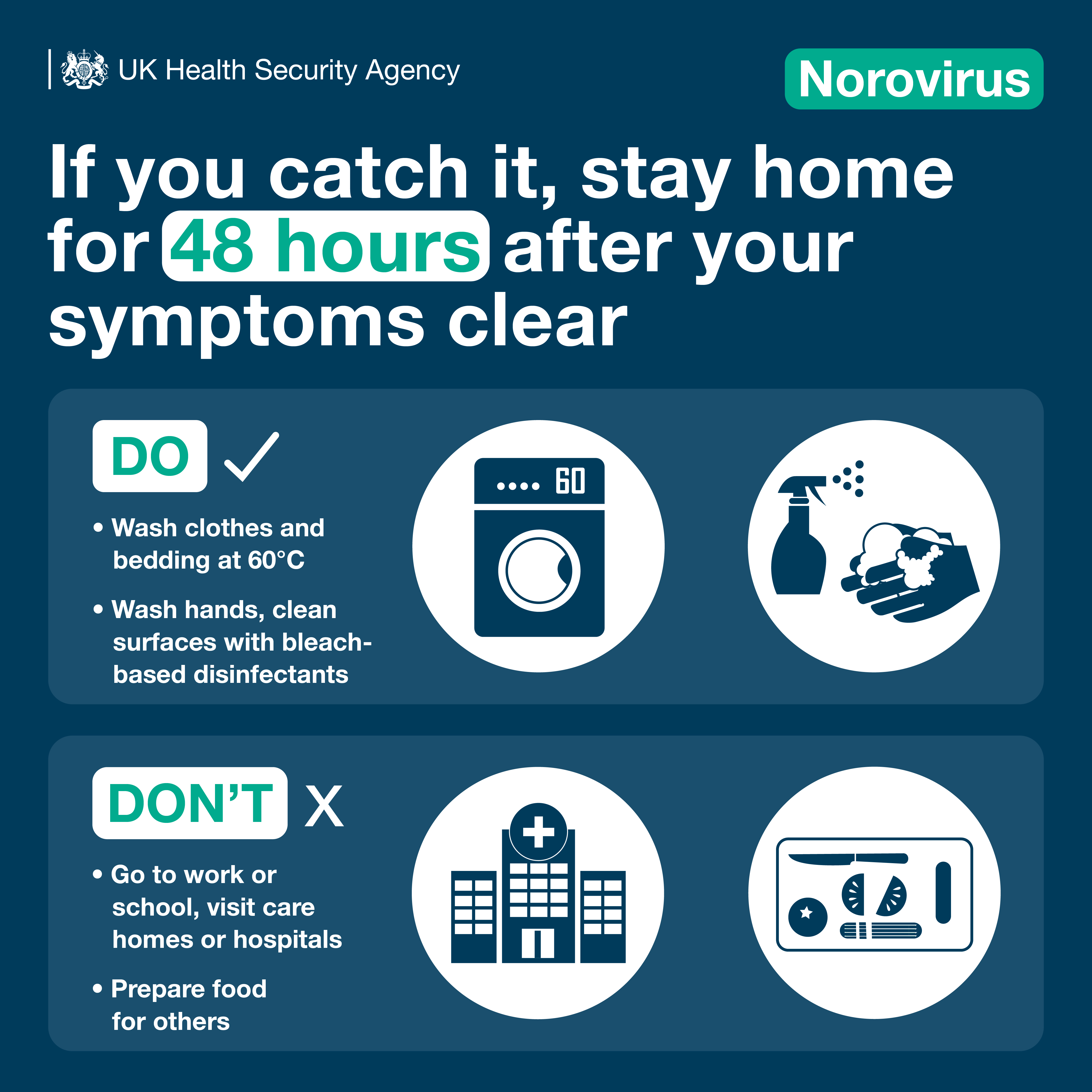 Norovirus info poster