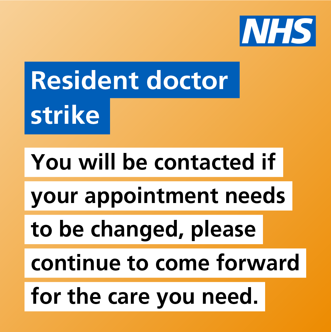 Resident doctor strike image