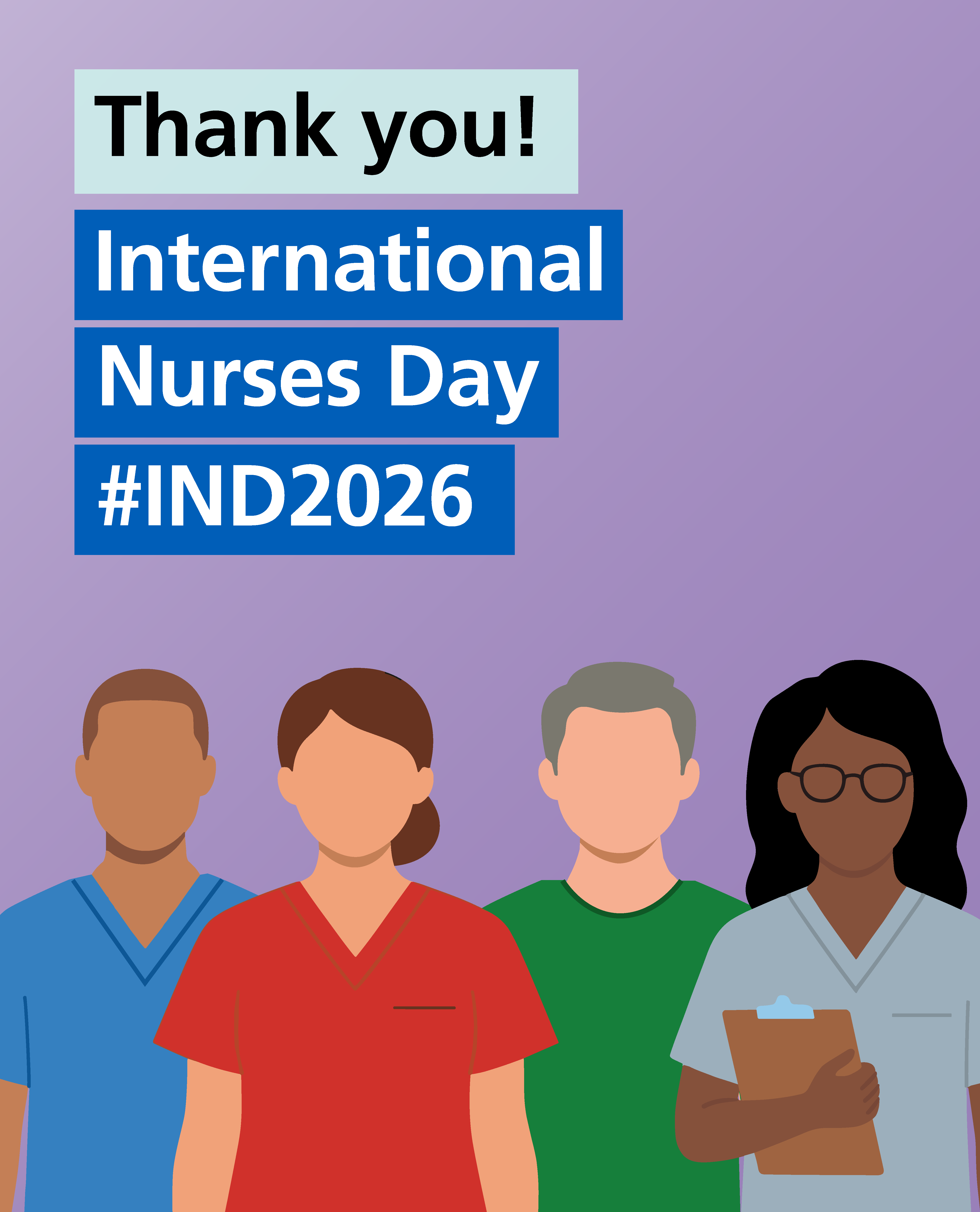 Thank you! International Nurses Day #IND2026