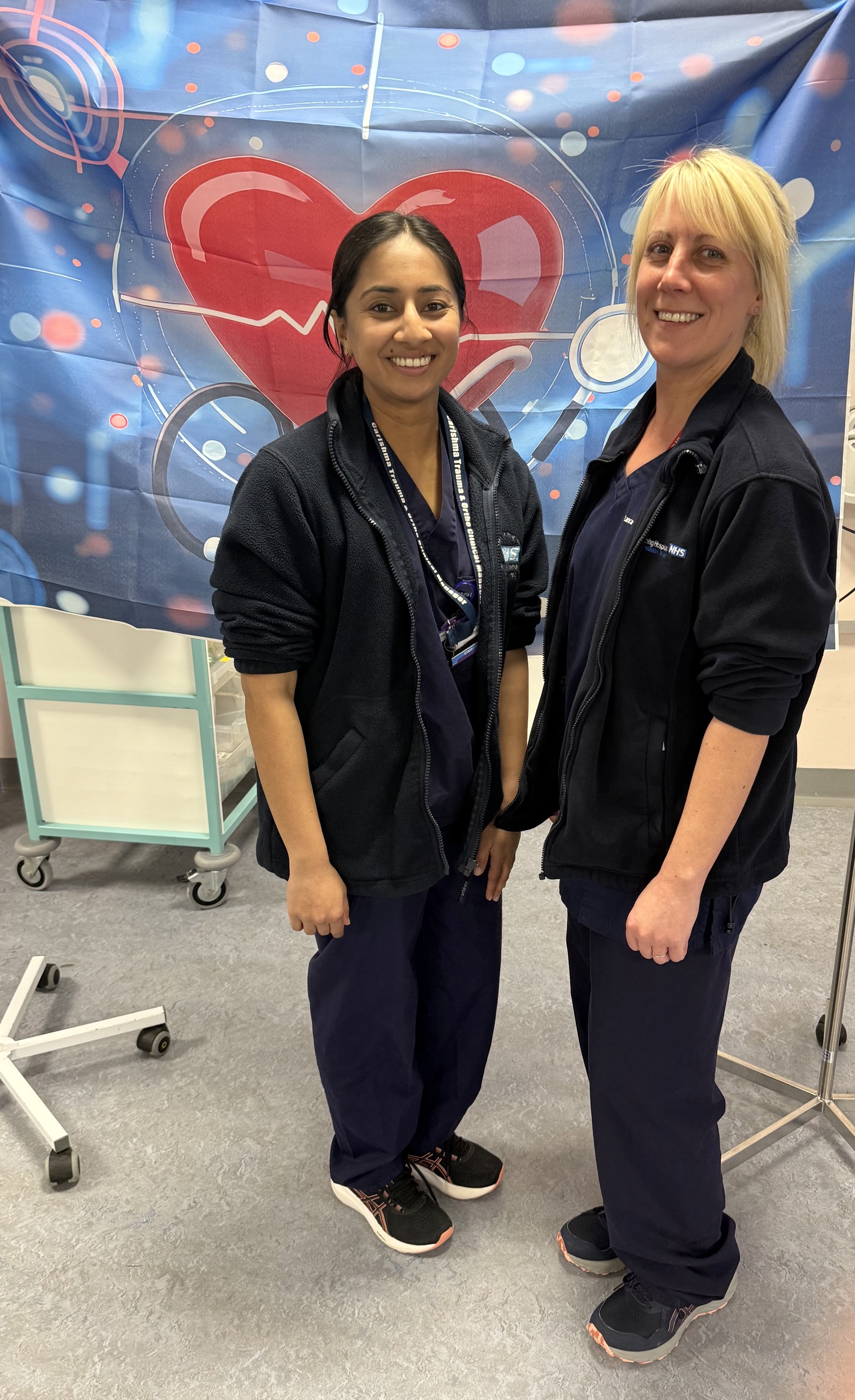 Photo of Victoria Harrison and Carishma Hirani