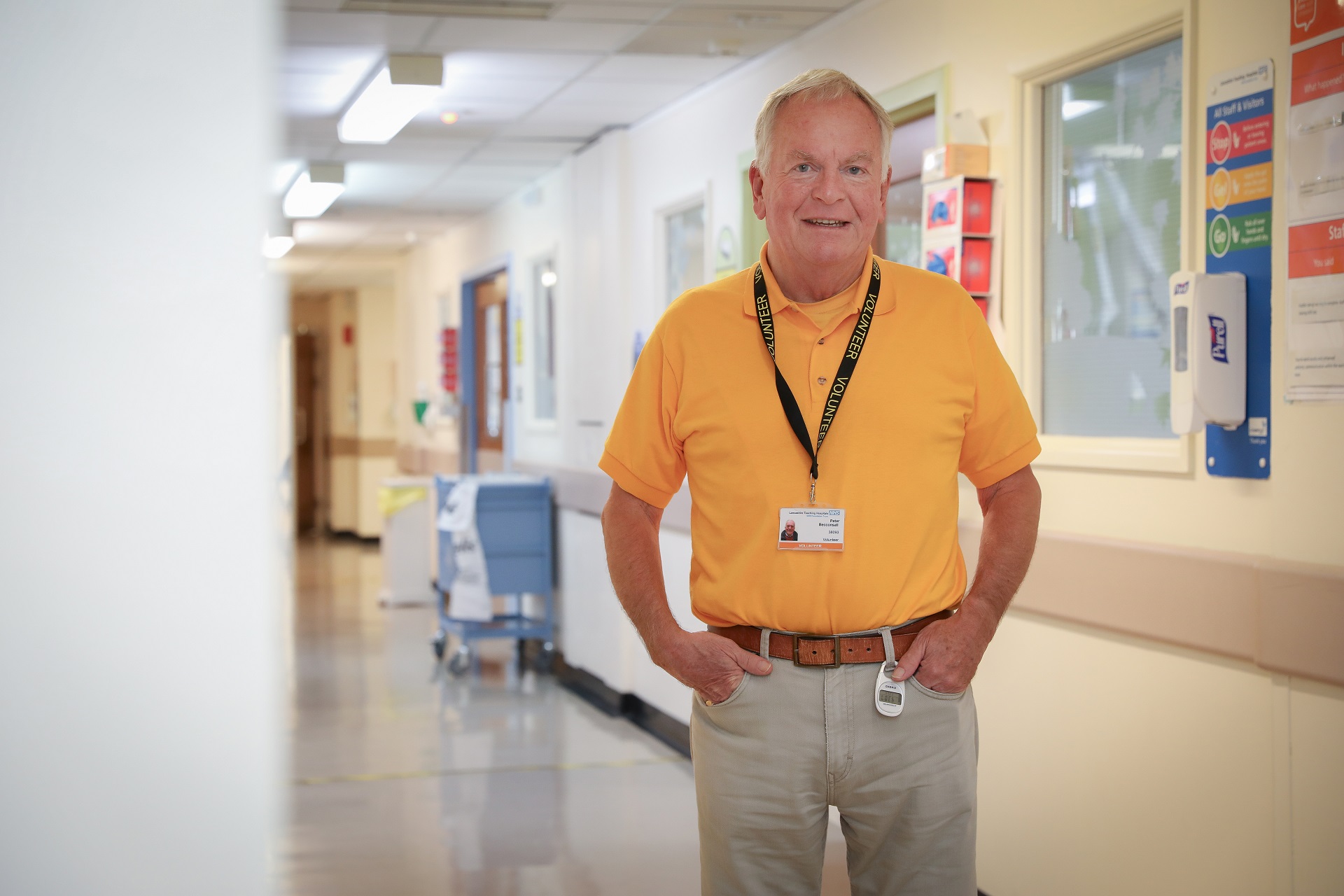 Photo of smiling volunteer