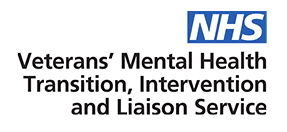 Veterans mental health transition NHS logo