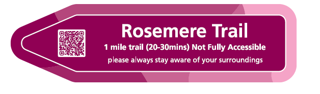 Rosemere trail Sign